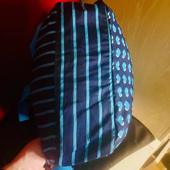 Marc Jacobs Vintage “Crazy Hearts” Nylon & Saffiano Leather Backpack - Picture 3 of 4